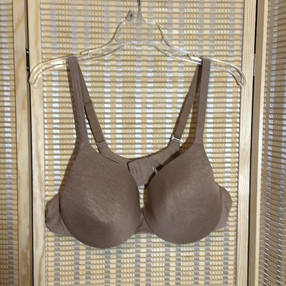 Cacique True Embrace T-Shirt Bra Marbled Tan Underwire 42C - Picture 1 of 16